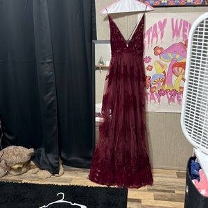 prom or wedding dress